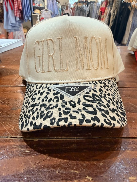 Embroidered Hat - Girl Mom