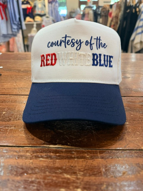 Embroidered Hats - Courtesy of the Red, White, Blue