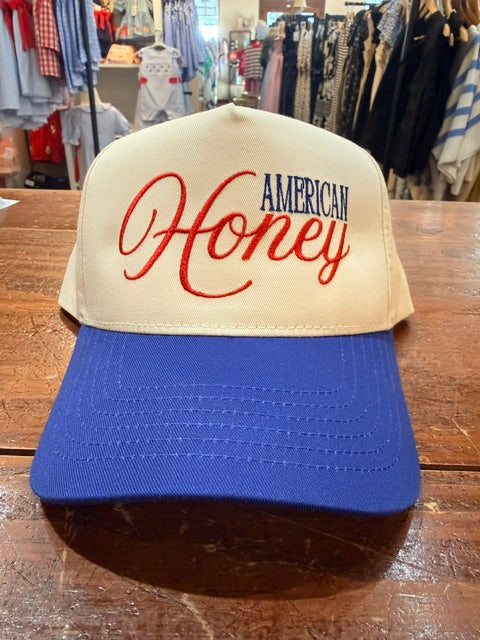 Embroidered Hat - American Honey