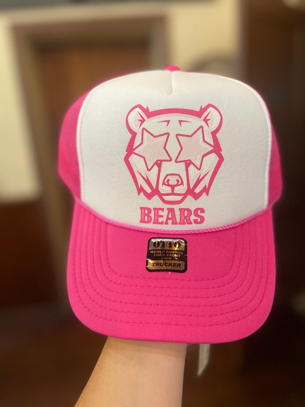 Bears Trucker - Pink Bear - KC Outfitter