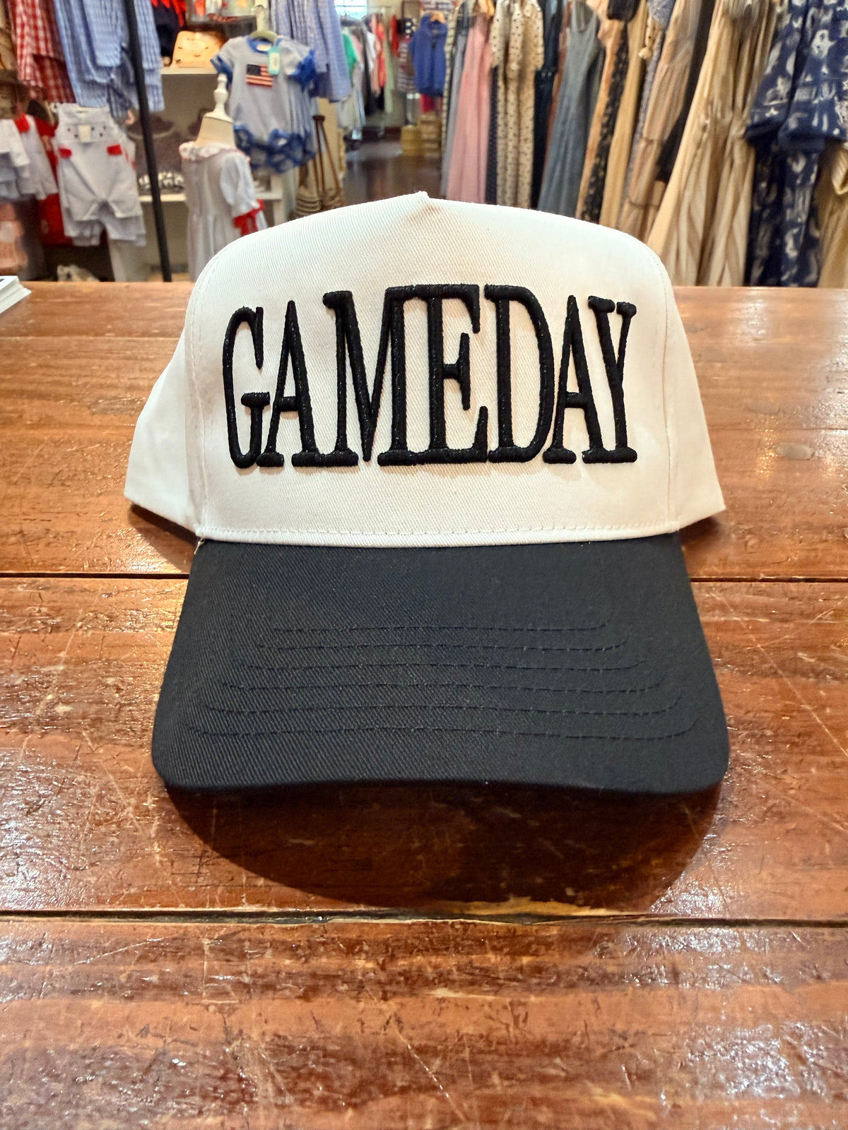 Embroidery On Main - Game Day, Blk