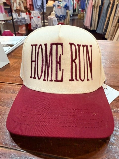 Embroidered Hats - Home Run