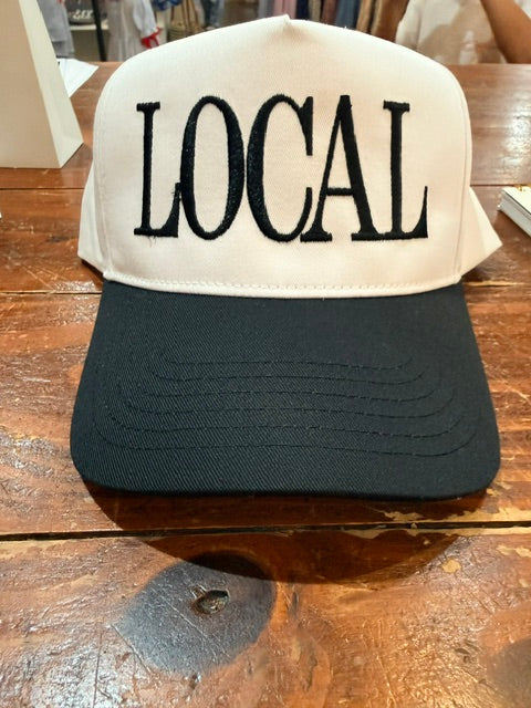 Embroidered Hats -Local Black