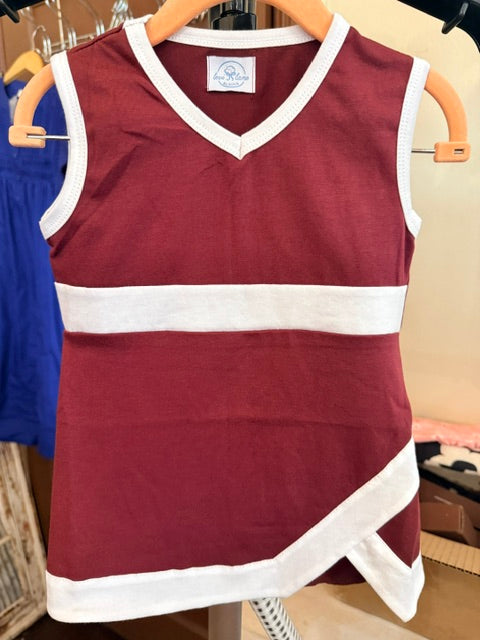 Maroon Cheer Gameday Dress
