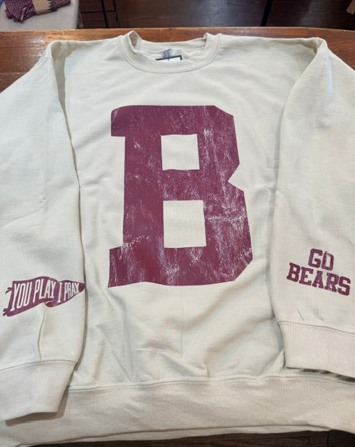 Maroon B Sweatshirt