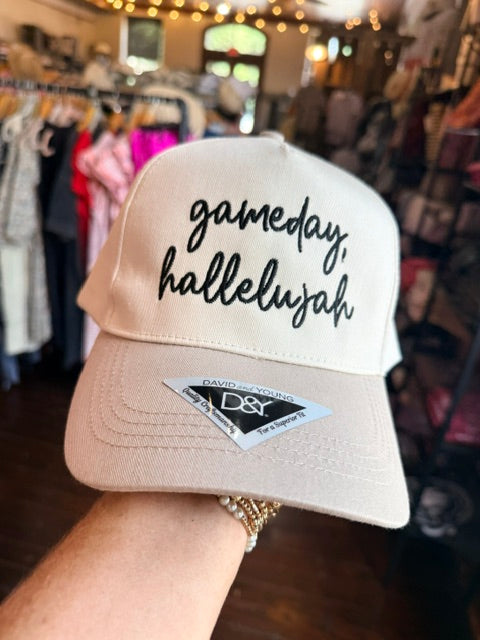 Embroidered Hats - Gameday Hallelujah