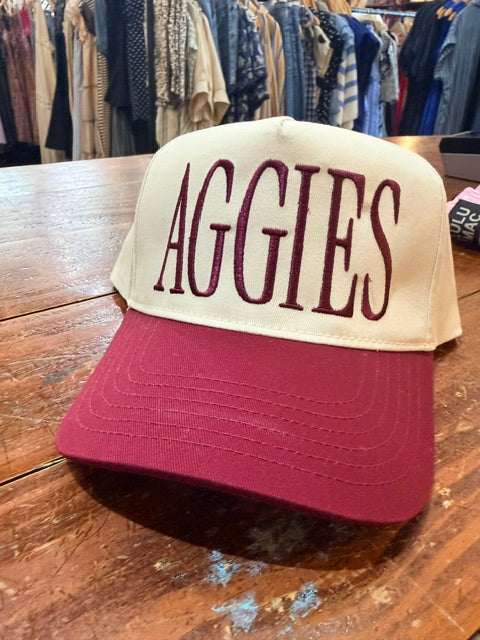 Embroidered Hats - Aggies