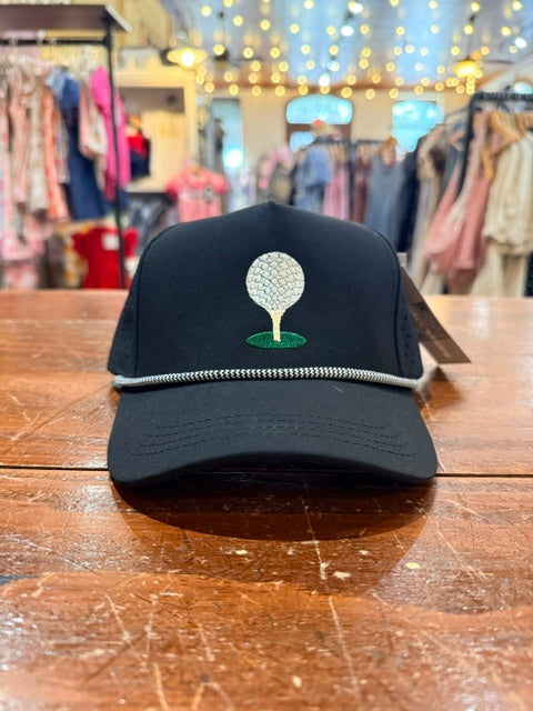 Kids Embroidered Hats-Golf Ball