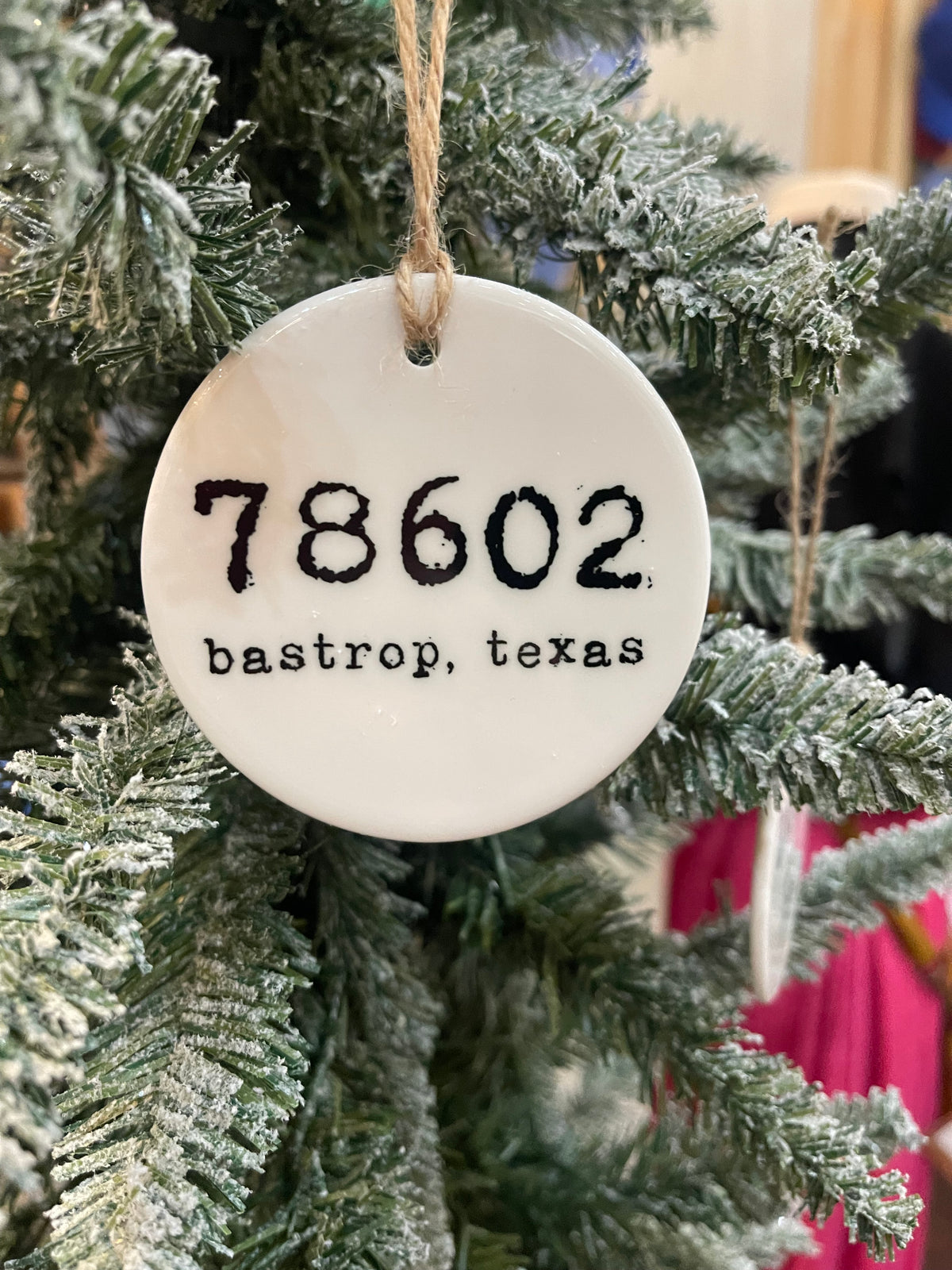 78602 Bastrop Ornament