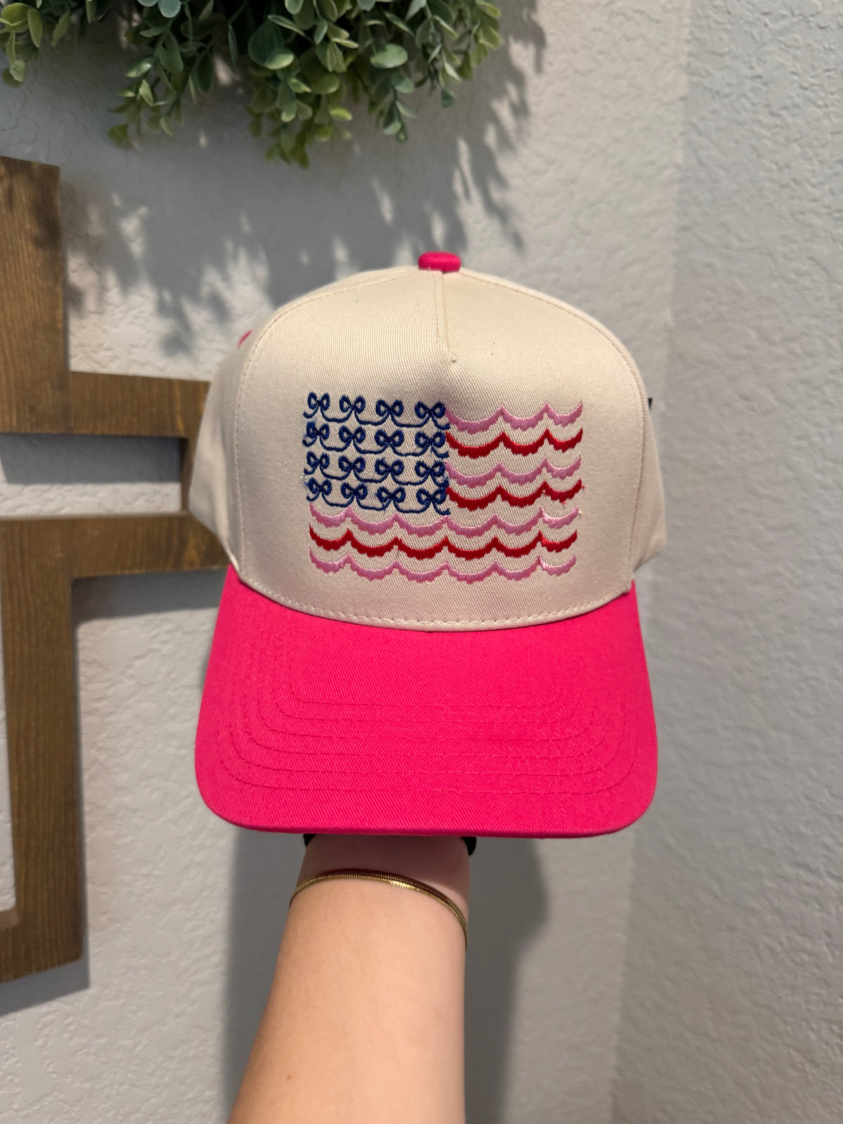 Embroidered Hats - Embroidered Flag