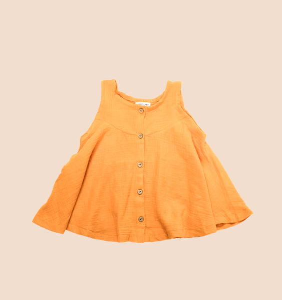 Maize Button Tunic - Toddler - KC Outfitter