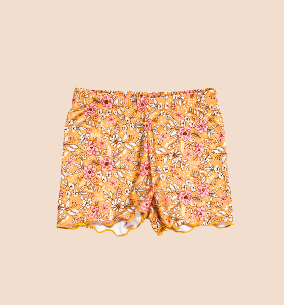 Maize Fitted Shorts - Toddler