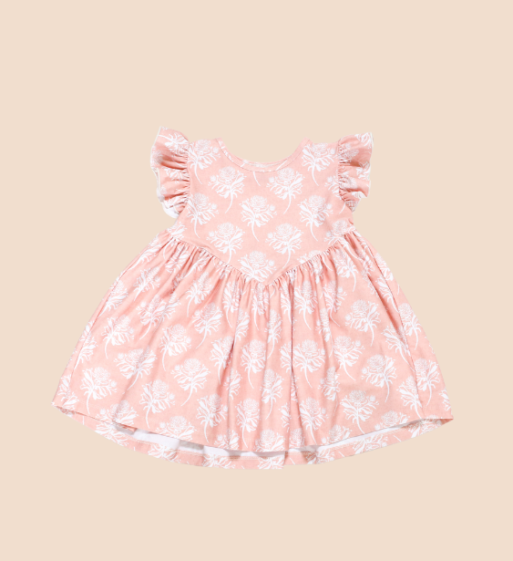 Nina Flutter Dress - Toddler - KC Outfitter