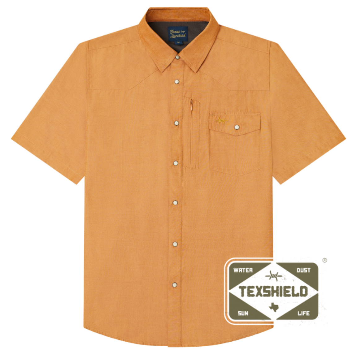 Texas Standard - Western Field Shirt -Burn Orange