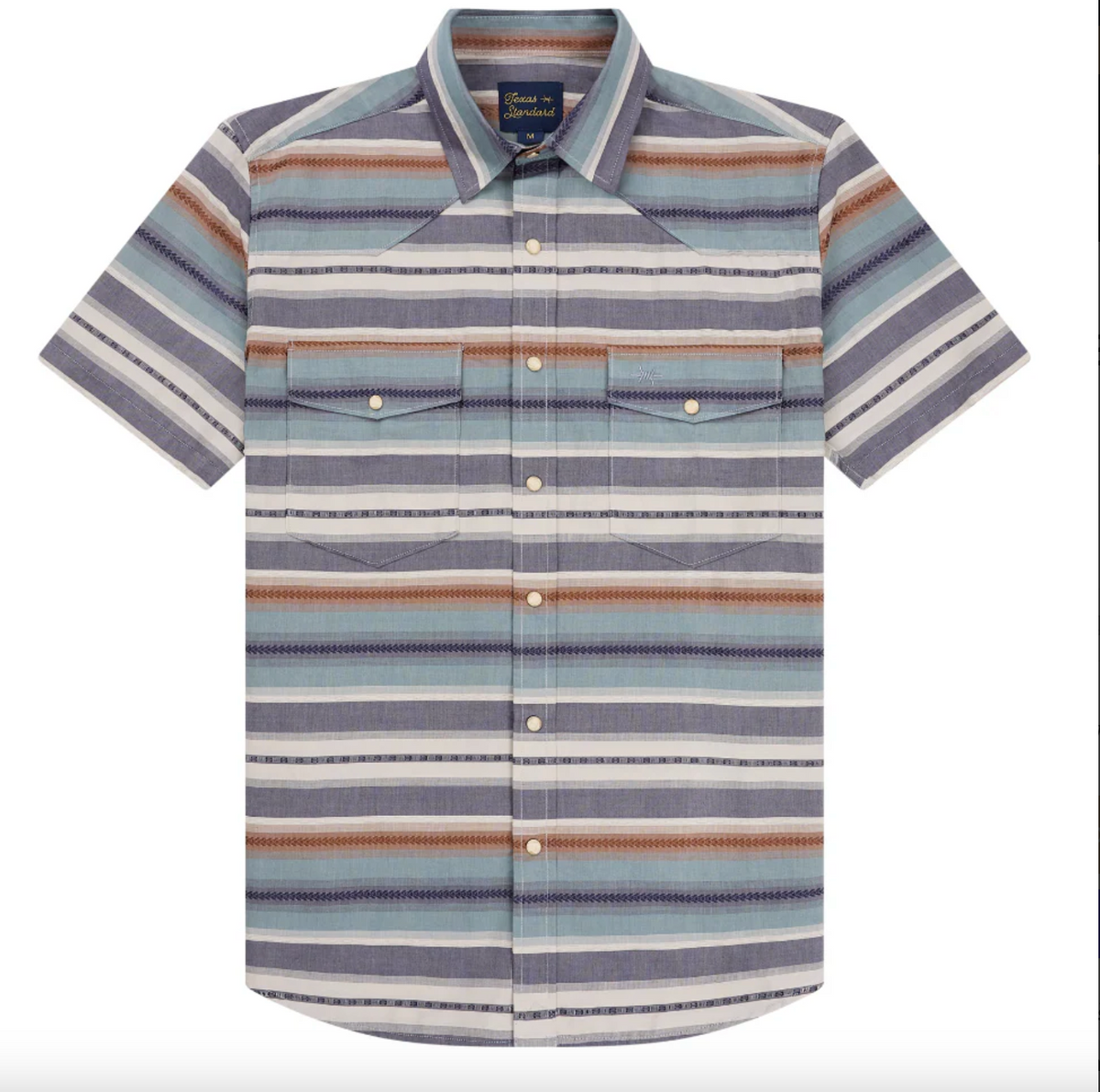 Texas Standard - Signature Pearl Snap, Pecos blue