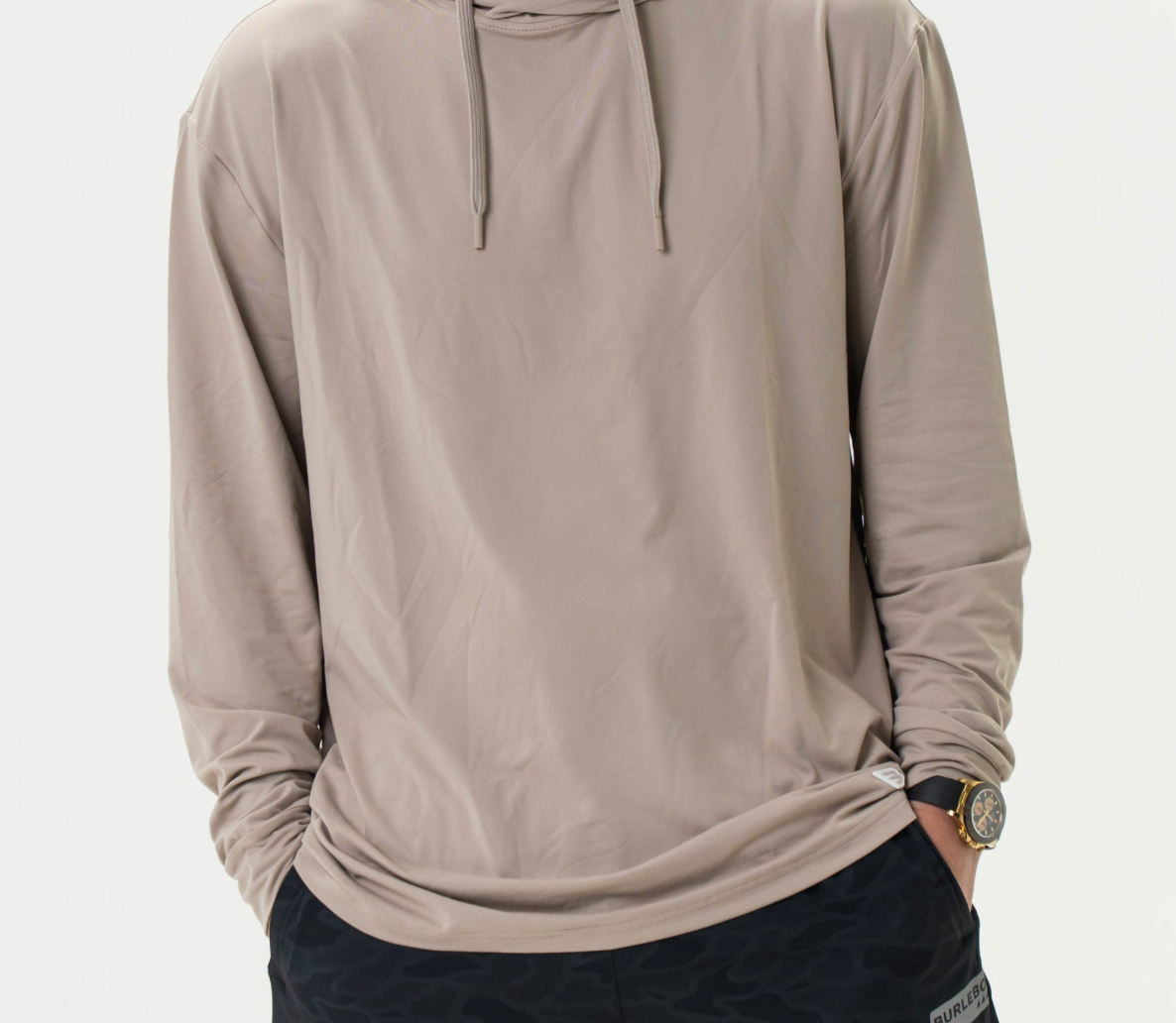 Burlebo - Performance Hoodie, Sandstone