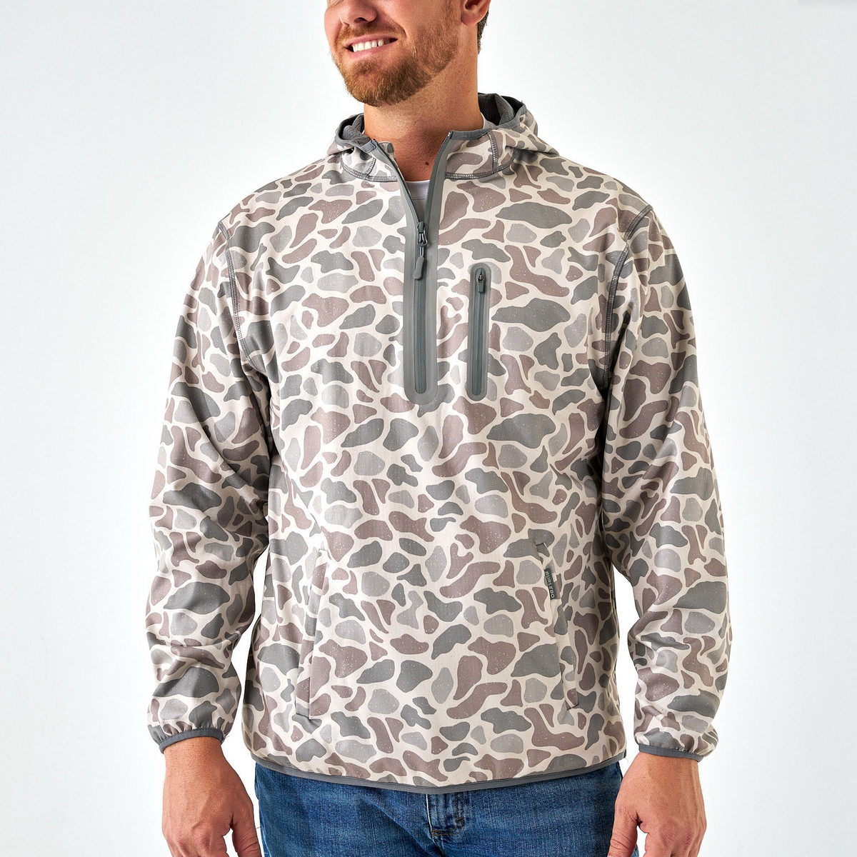 Burlebo - Duke Tech Mid Layer, Classic Camo