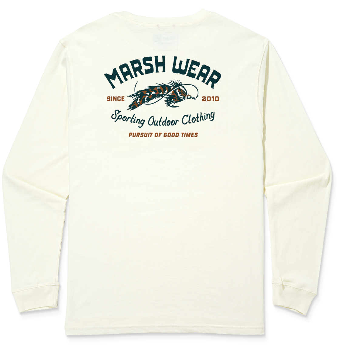 Marsh Wear - Long Sleeve Feathers Tshirt