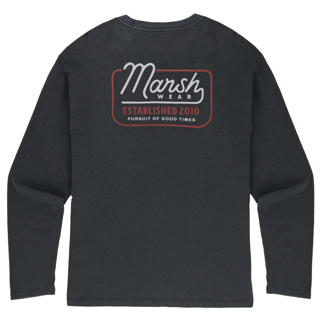 Marsh Wear - Classic Long Sleeve Tshirt/Blk