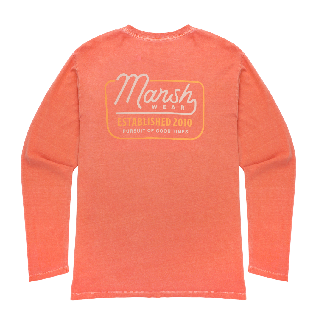 Marsh Wear - Classic Long Sleeve Tshirt/Salmon