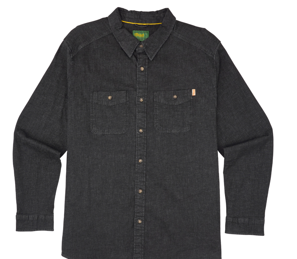 Marsh Wear - Delray Blk Denim Shirt