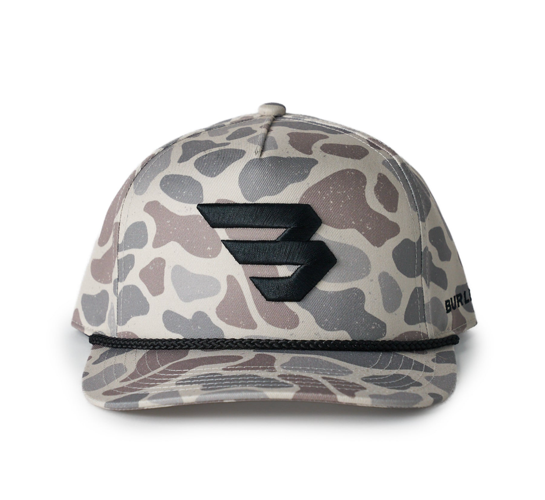 Burlebo - Patch Camo Hat, youth - KC Outfitter