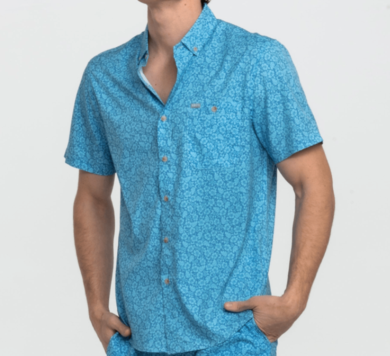 Southern Shirt Co - Blue Blooms Shirt