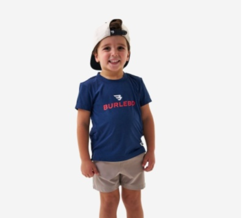 Burlebo - Youth Go To Tee, Blue