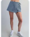 Denim Skort