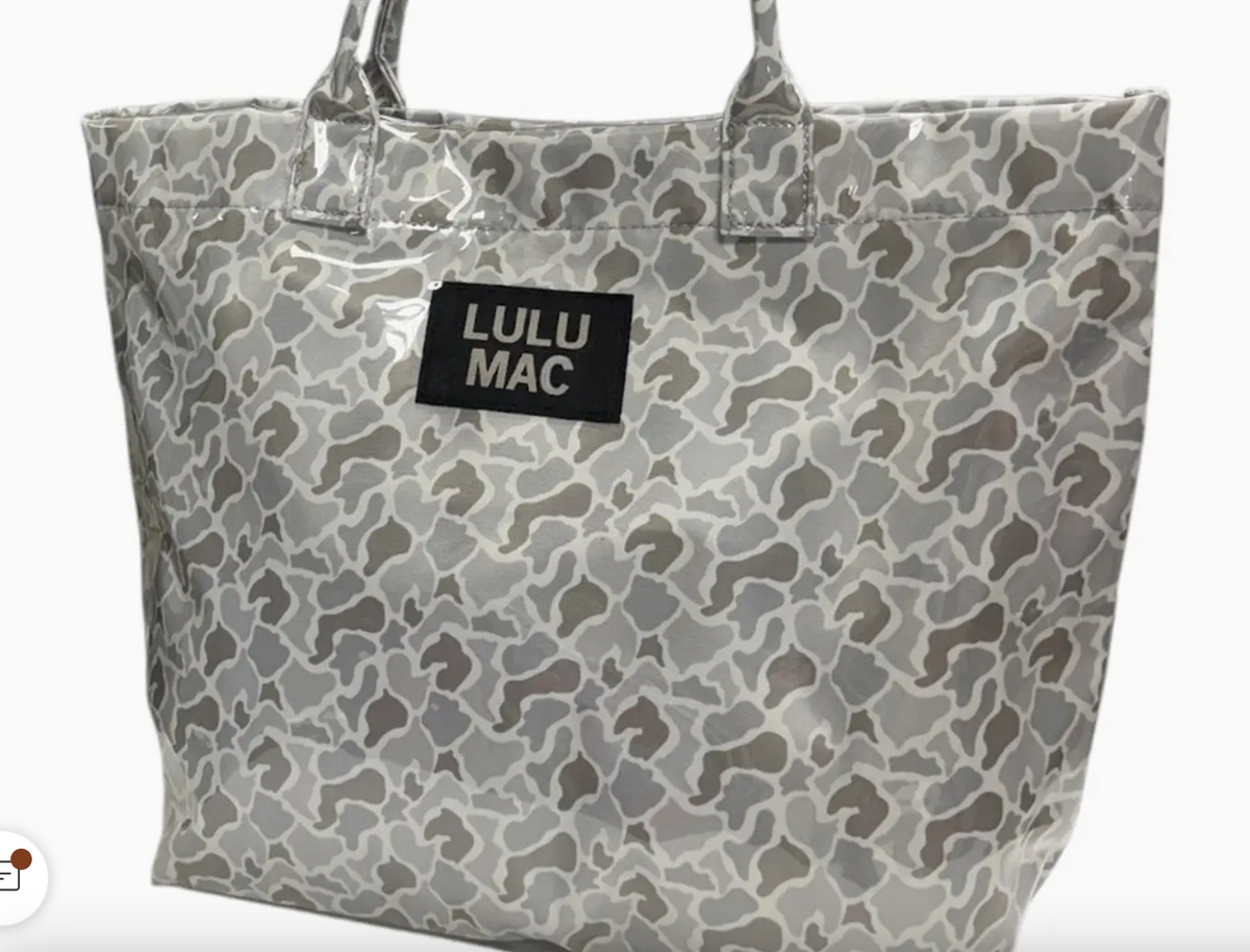 LULU Mac - White Camo Bag