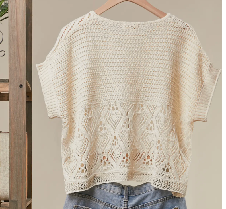 Brinly Boho Crochet Top