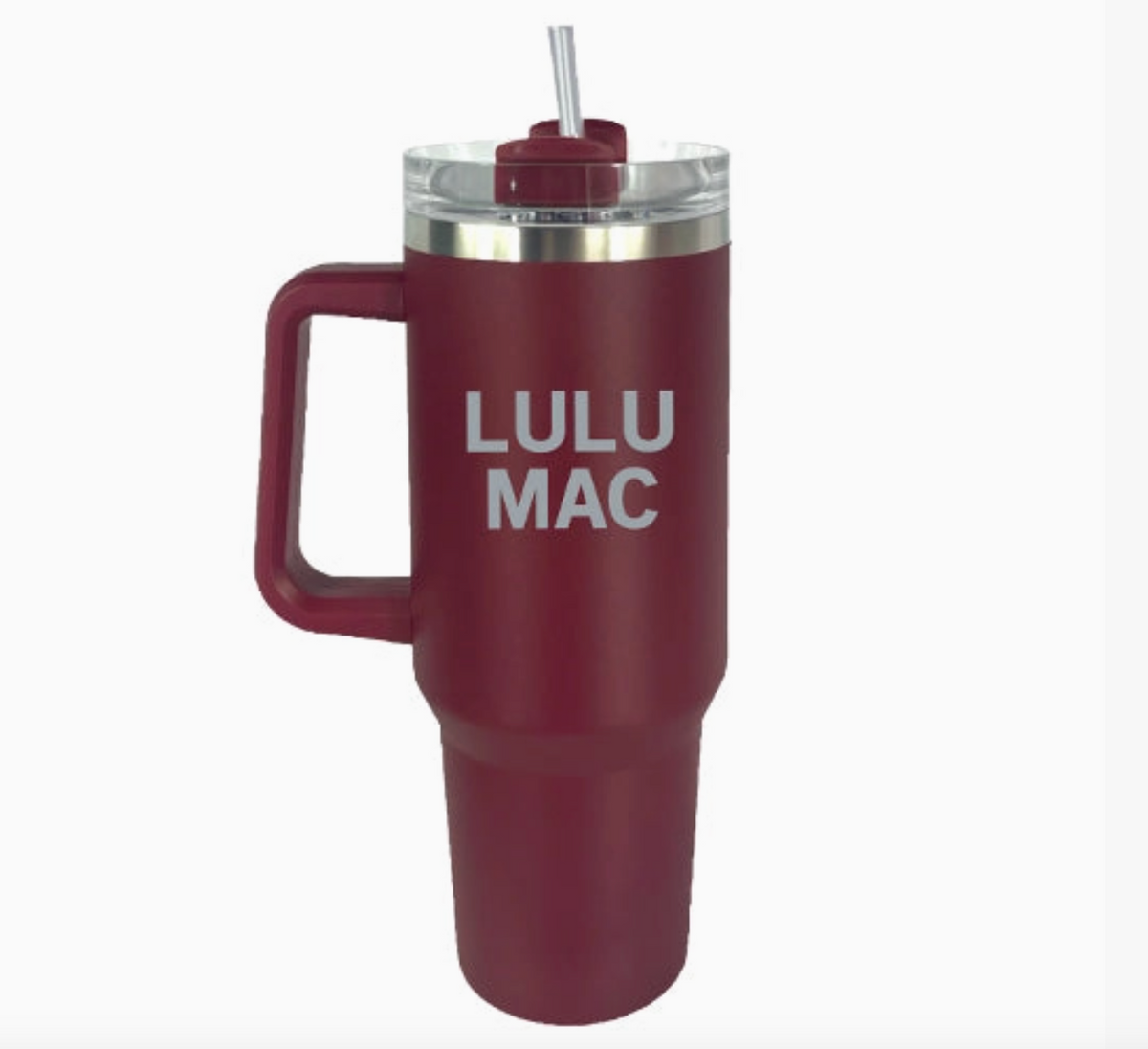 LULU Mac - Maroon Tumbler
