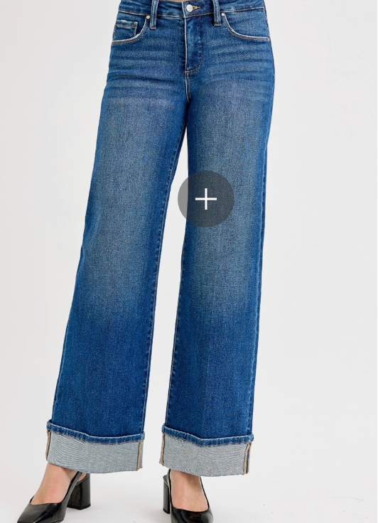 Preston Mid Rise Cuff Jean