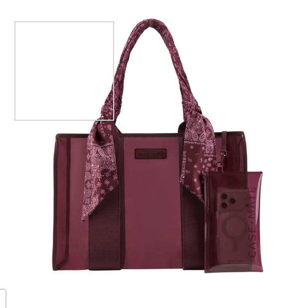 Jelly Tote W Phone Pouch