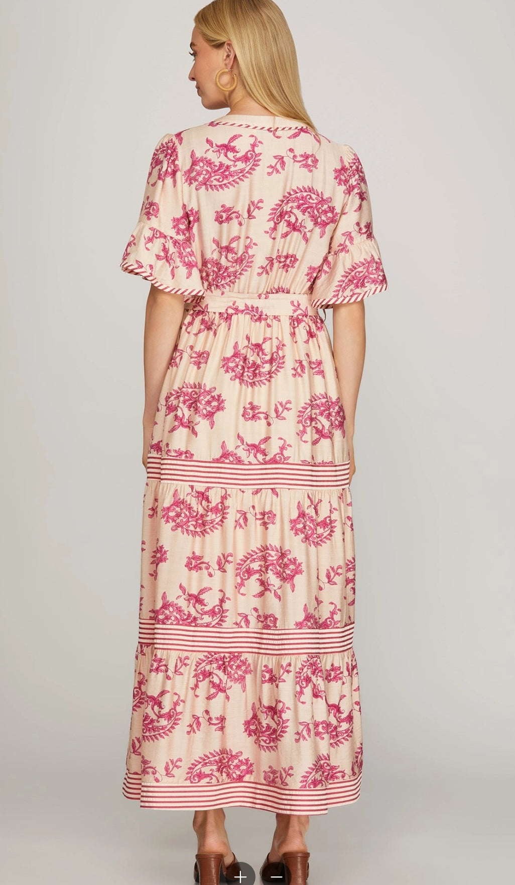 Jessica Floral Maxi Dress - KC Outfitter