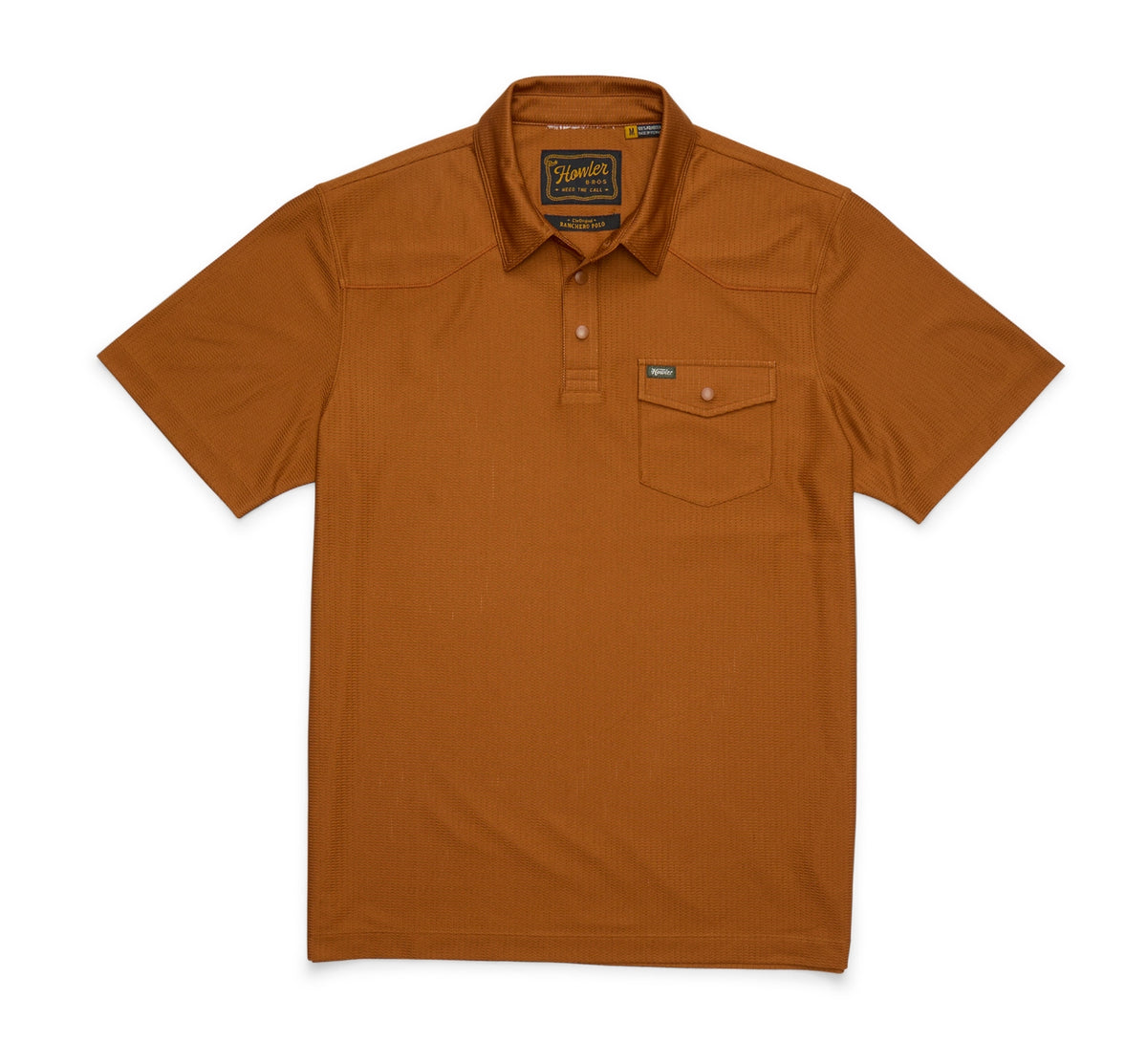 Howler Bros. - Ranchero Tech Polo, Mocha