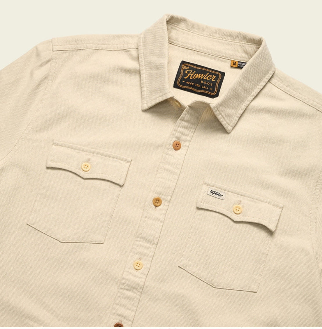 Howler Bros - Novato Shirt, cream