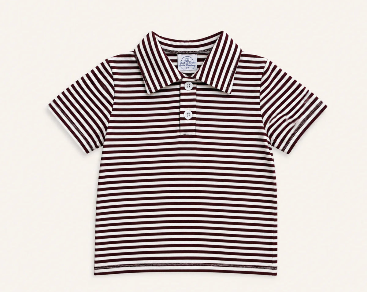 Maroon Game Day Kids Polo