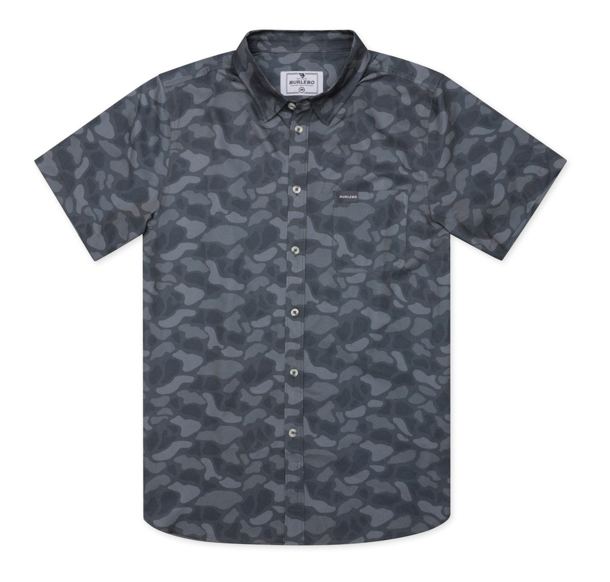 Burlebo - Stone Camo Buttondown