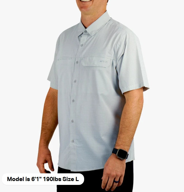 AFTCO - Air O Mesh Shirt, Gray - KC Outfitter