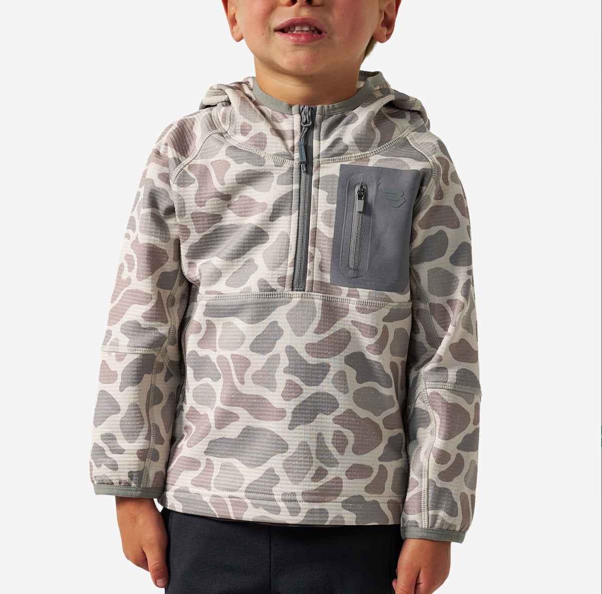 Burlebo - Youth Blaze Tech Quarter Zip