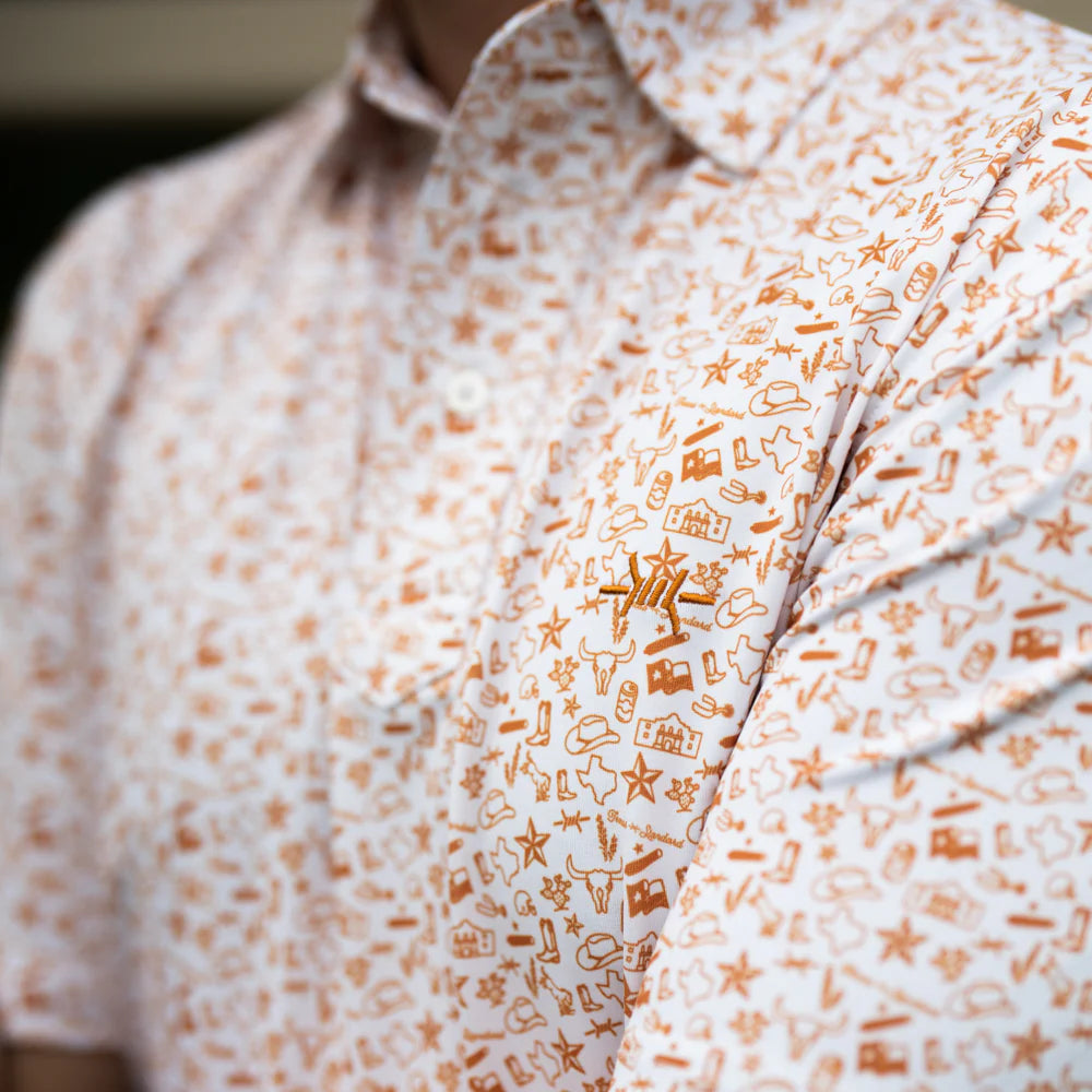 Texas Standard - Texas Traditions Polo Burnt Orange