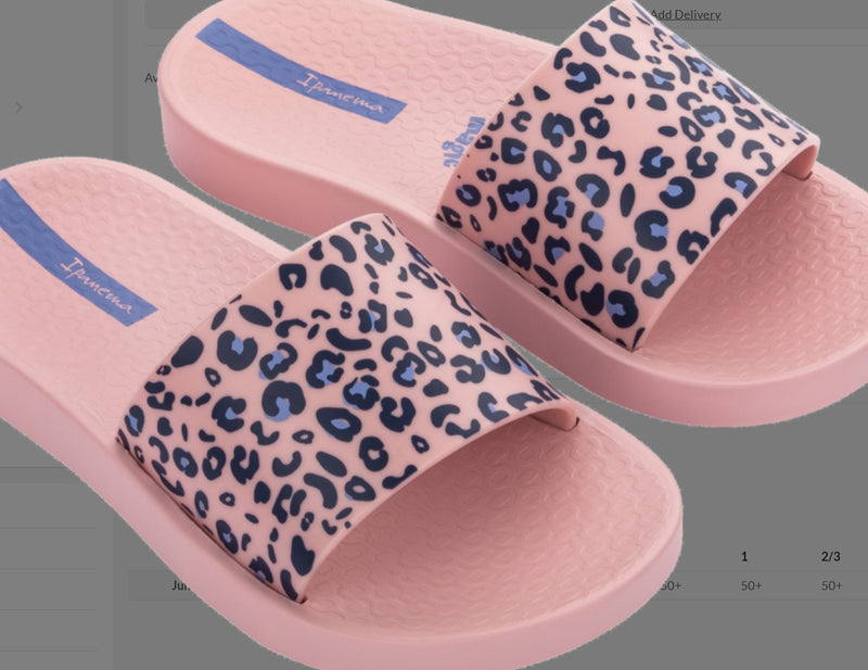 Children's Leopard Slides - KC Outfitter