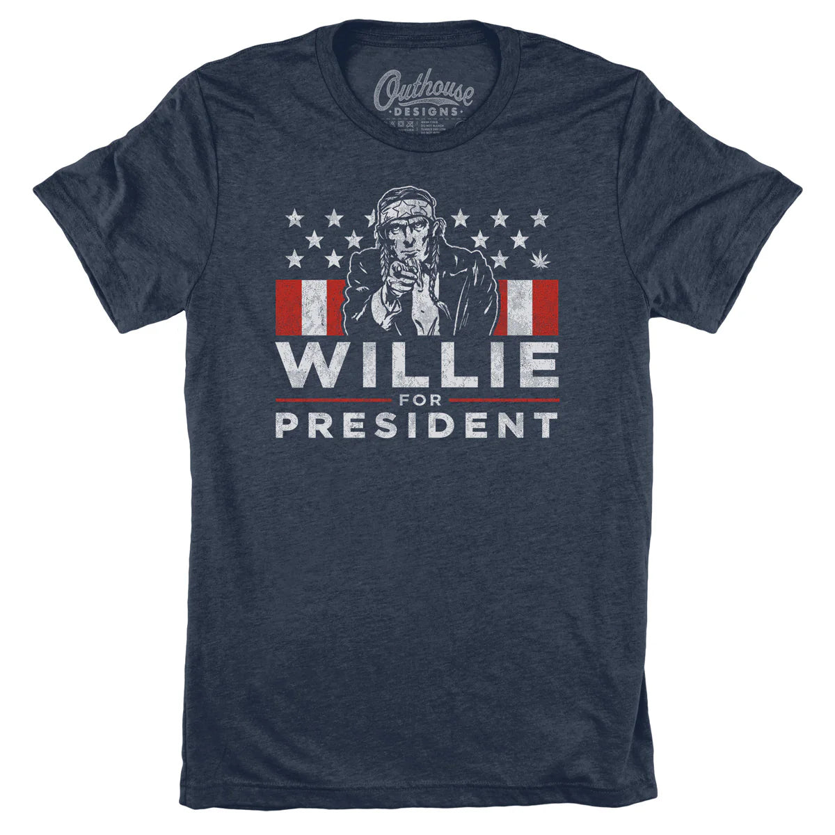 Willie For President Tee - KC Outfitter