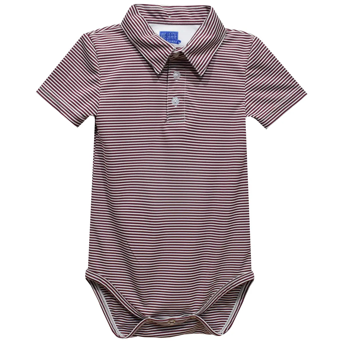 Maroon Fly Polo Onesie