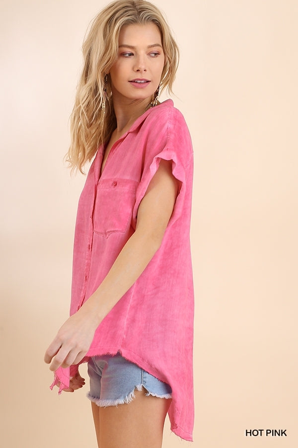 Kassie Button Down Top - KC Outfitter