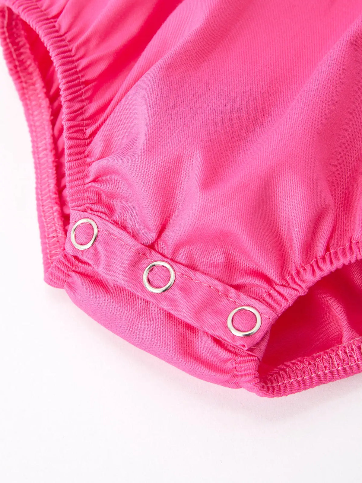 Bow Embroidered Smocking Romper - KC Outfitter