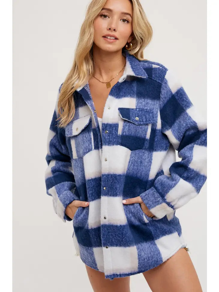 Sherpa and Flannel Jacket - KC Outfitter