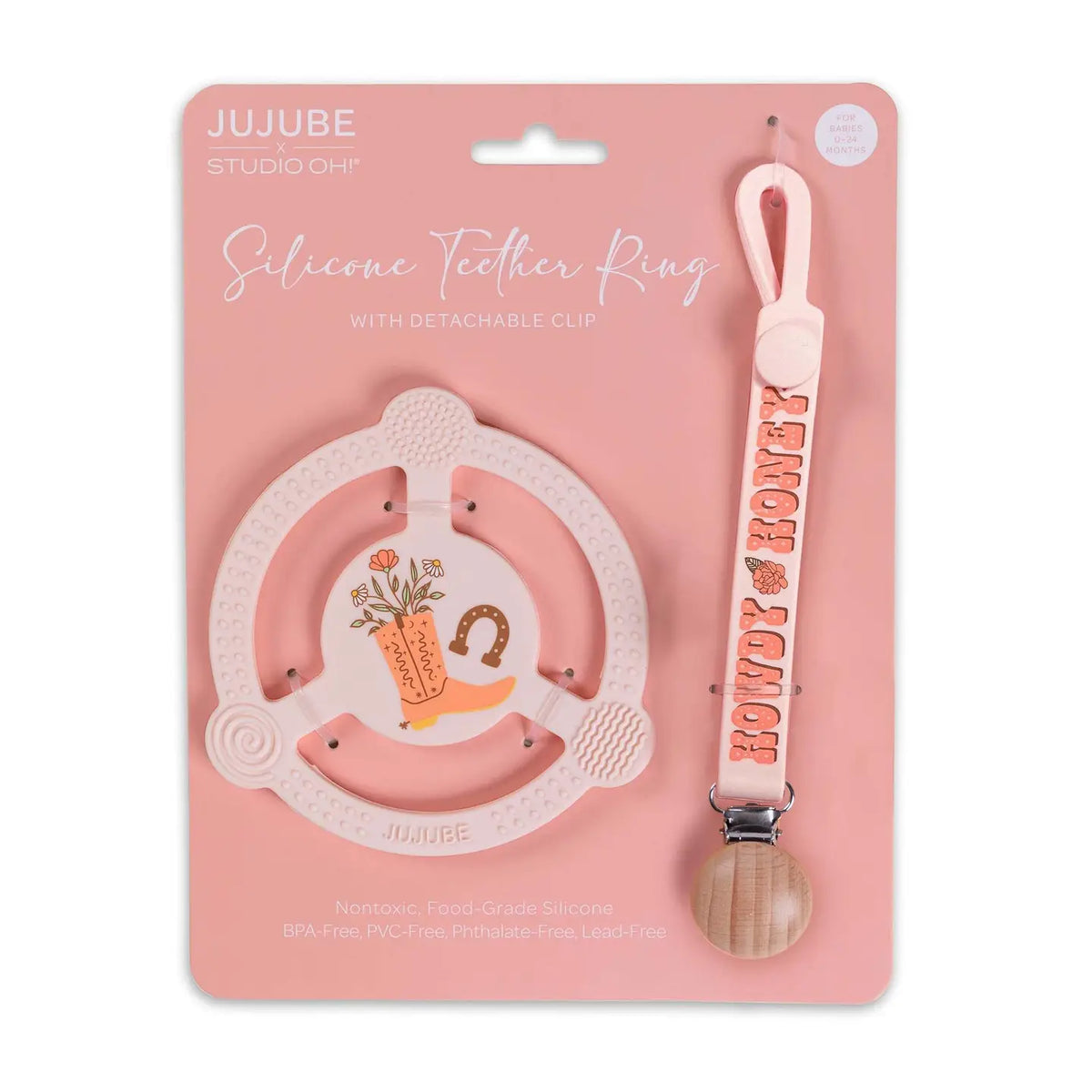 Silicone Teether - Bloomin Boots