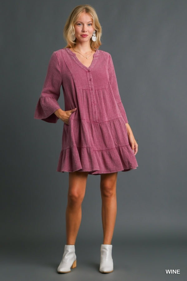 Kristin Babydoll Dress - KC Outfitter